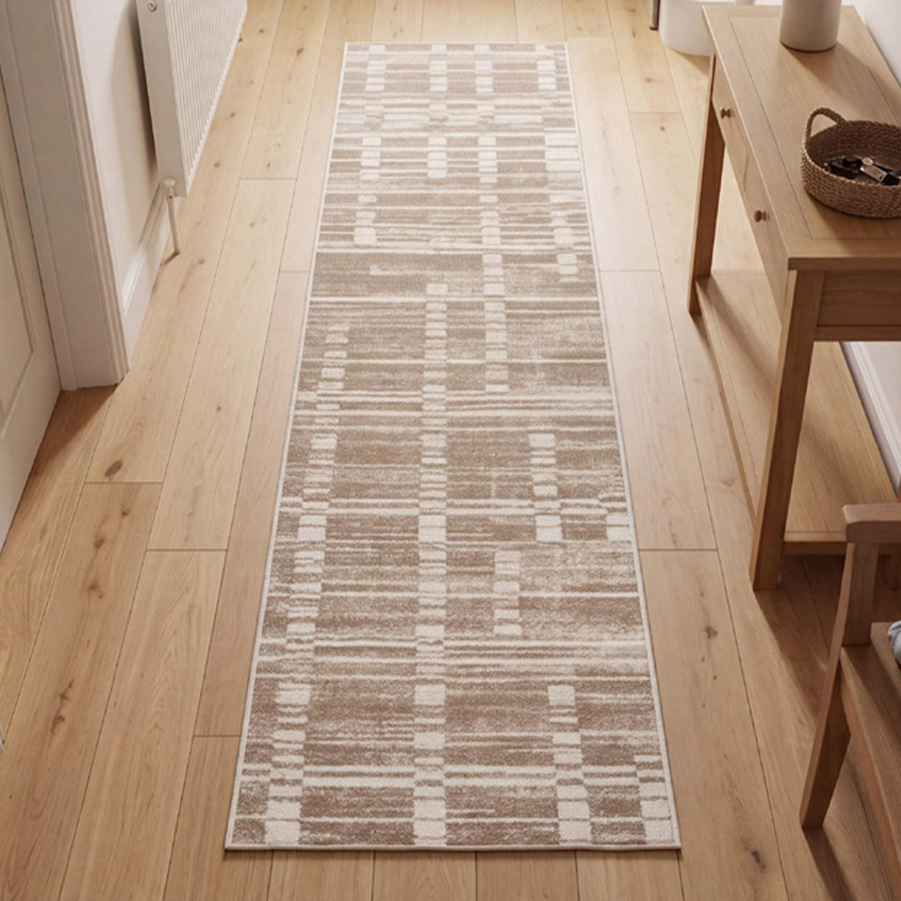 Arthouse Muse Abstract Natural Runner 60 x 230cm Image 1