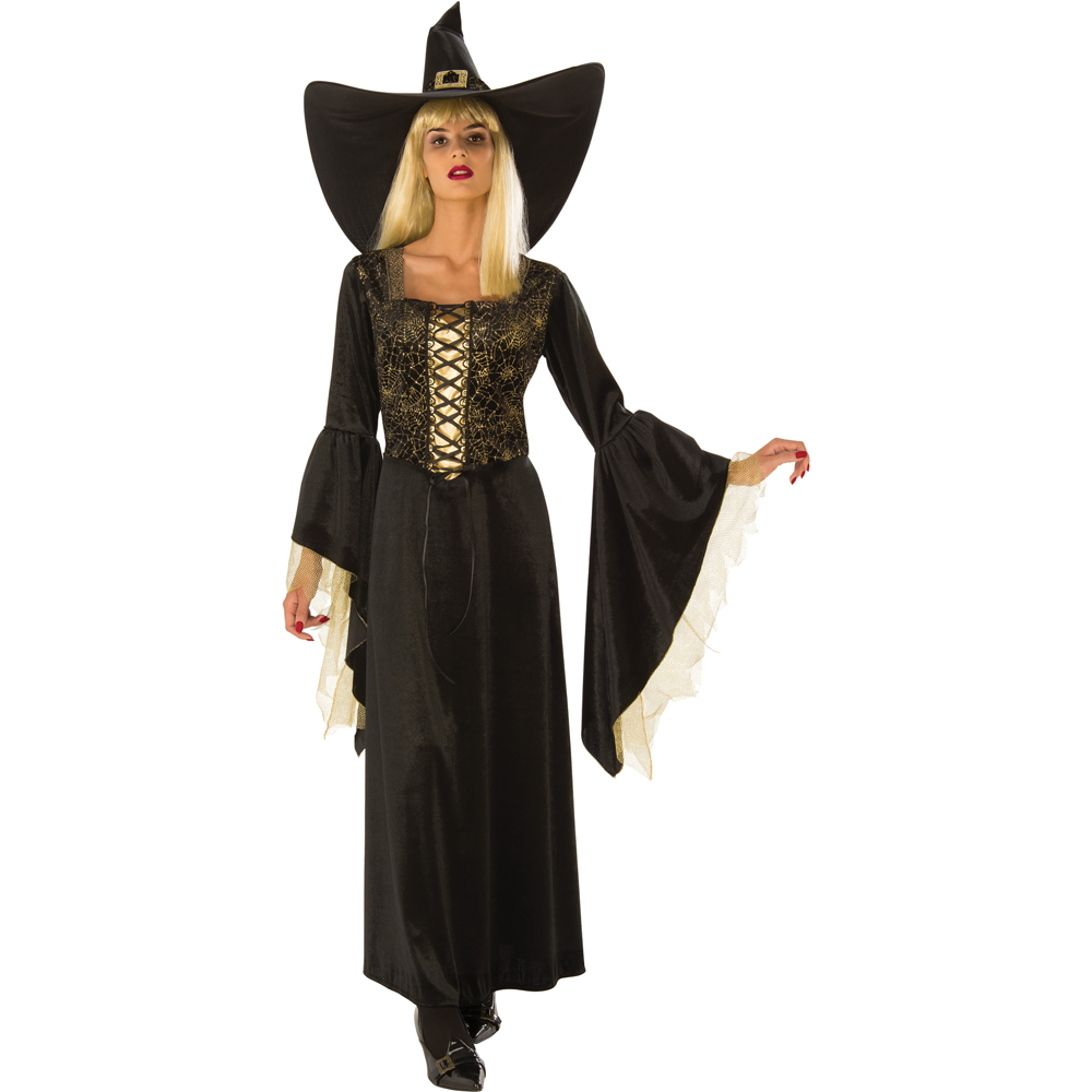 Rubies Gen Golden Web Witch Adult Costume Small Image 1