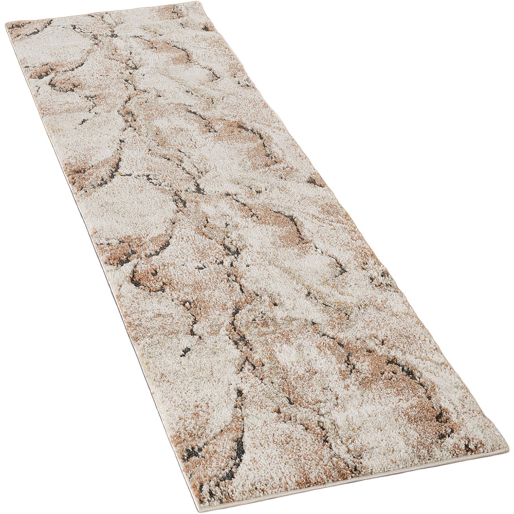 Desire Rugs Essence Terracotta Abstract Rug 60 x 220cm Image 1