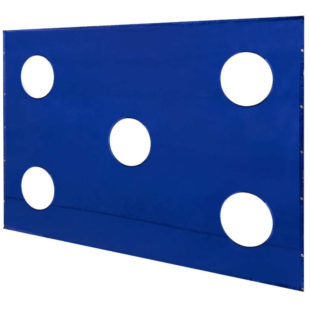 MonsterShop Blue Football Goal Target Sheet 6 x 4ft Image 1