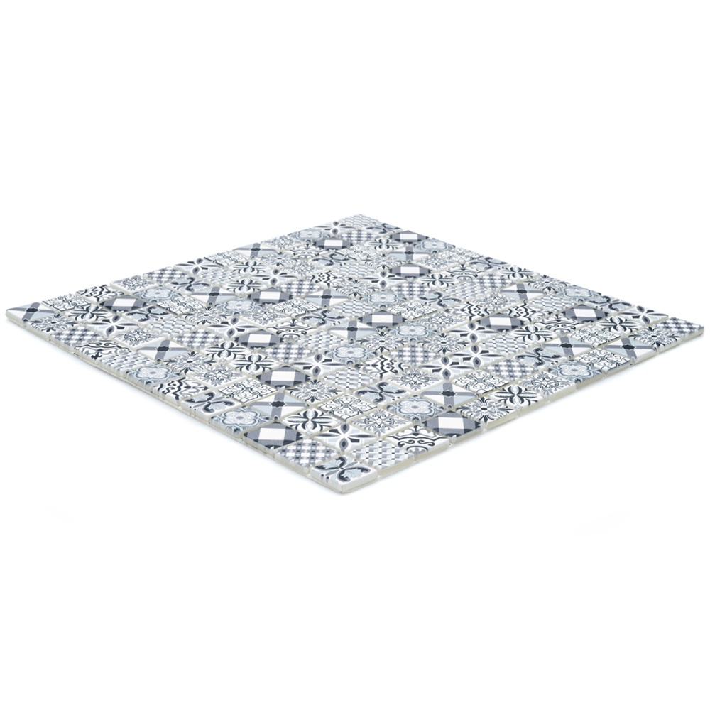 House of Mosaics 3D Spiro Micro Peel and Stick Mosaic Tile Sheet Image 3