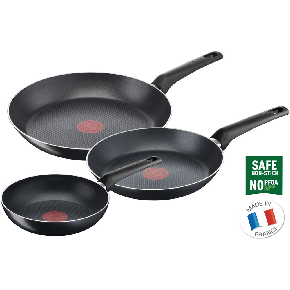 Tefal 3 Piece Simple Cook Fry Pan Set Image 6