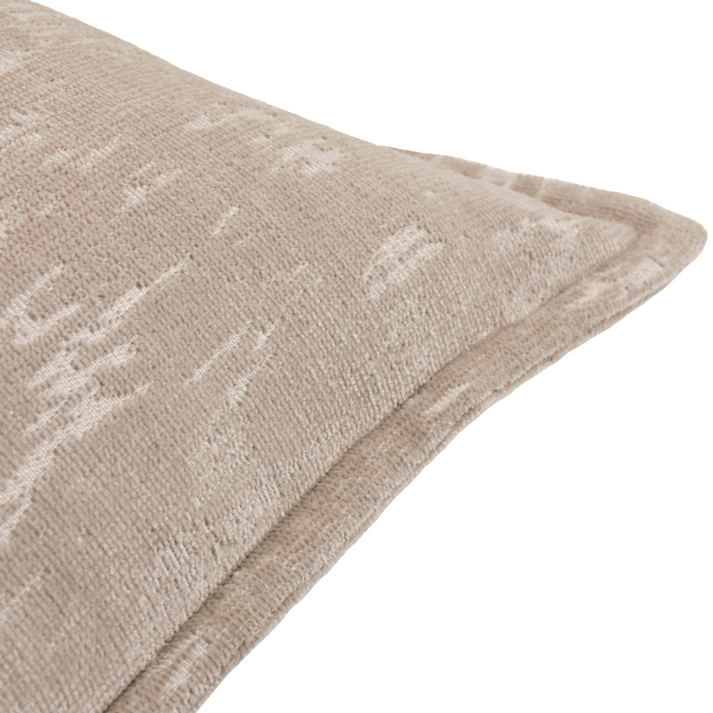 Paoletti Aurelio Jacquard Mink Chenille Cushion 45 x 45cm Image 3