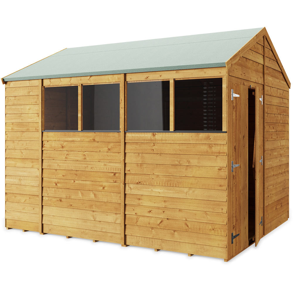 StoreMore 10 x 8ft Double Door Overlap Apex Shed Image 2