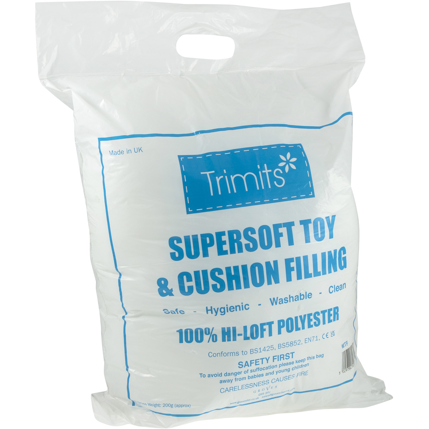 Trimits Hi Loft Polyester Washable Cushion Filling 200g Image