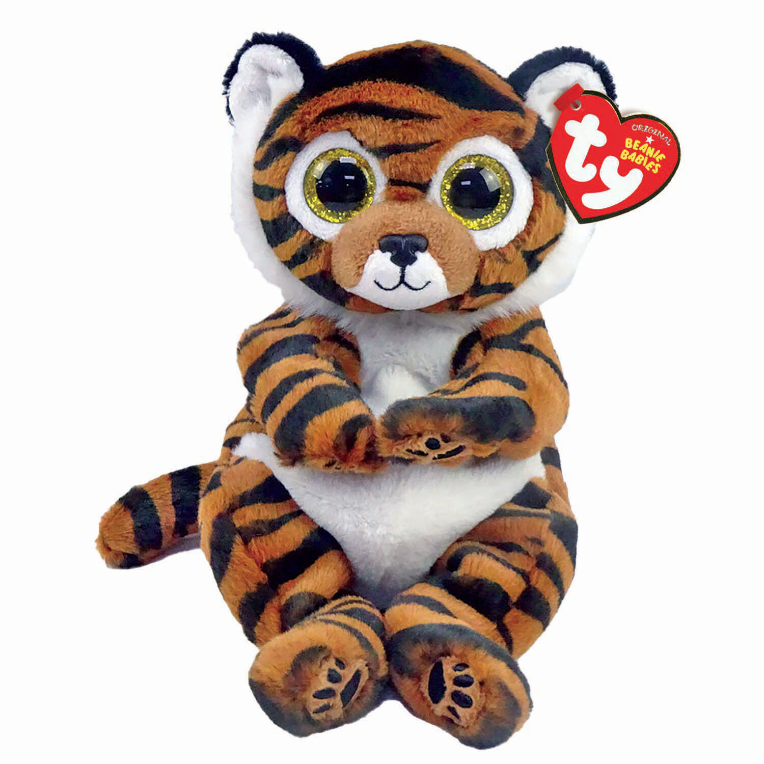 Clawdia the Tiger Beanie Bellie - Orange Image