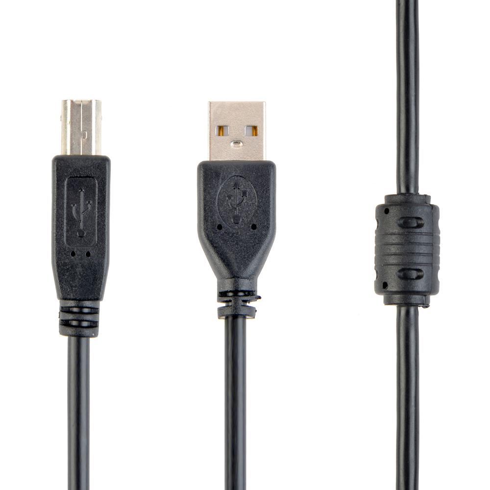 Cablexpert 1.8m Premium Quality USB A to B Printer Cable Image 1