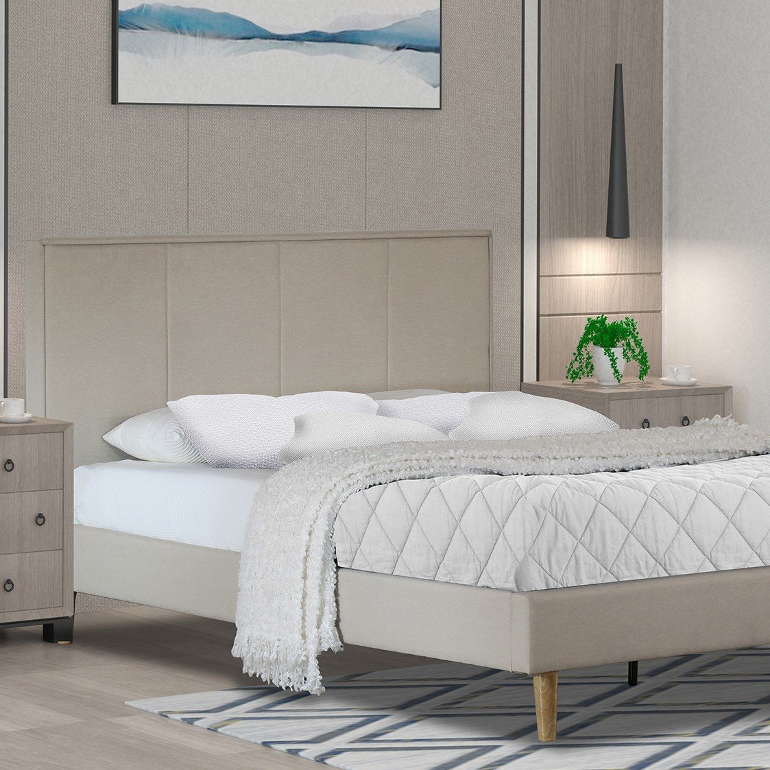 Alex Bed In A Box  - Grey / Single Image 1