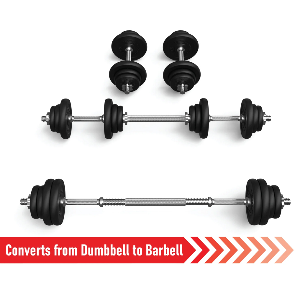 Body Revolution Cast Iron Dumbbell Set 15kg Image 3