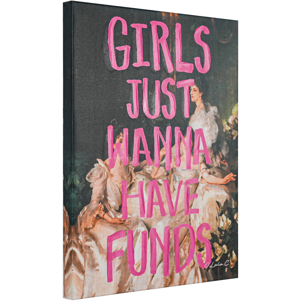 Maximalist Vintage Drama Quotes Canvas Image 6