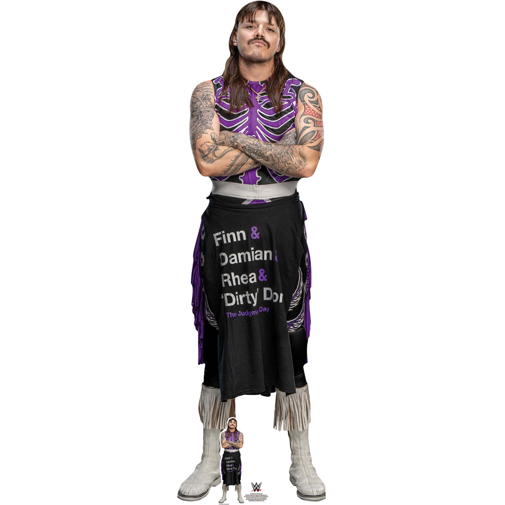 Star Cutouts WWE Judgement Day Dominik Mysterio Cardboard Cutout 6ft Image 1