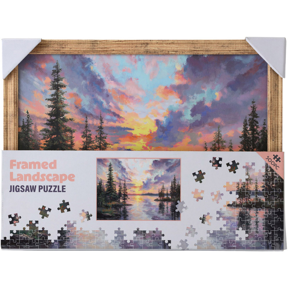 Framed Landscape Jigsaw Puzzle Image 4