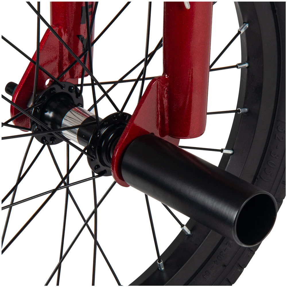 HUFFY Symbol Freestyle 16-inch Candy Red BMX Bike Image 7
