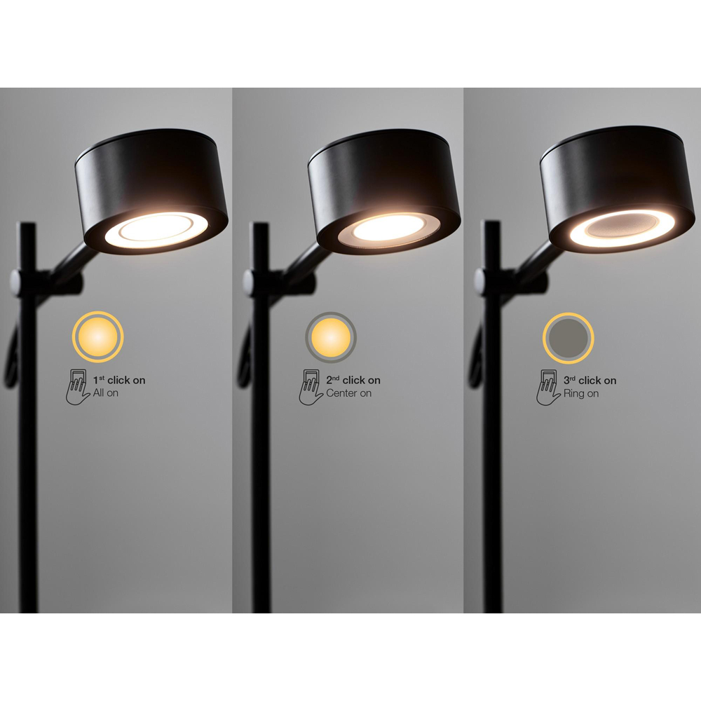 Nordlux Clyde Black Floor Lamp Image 7