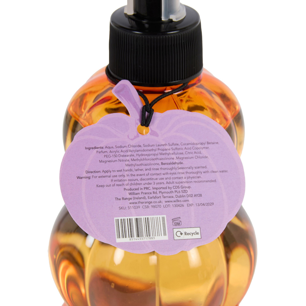 Stacked Pumpkin Hand Soap Image 3
