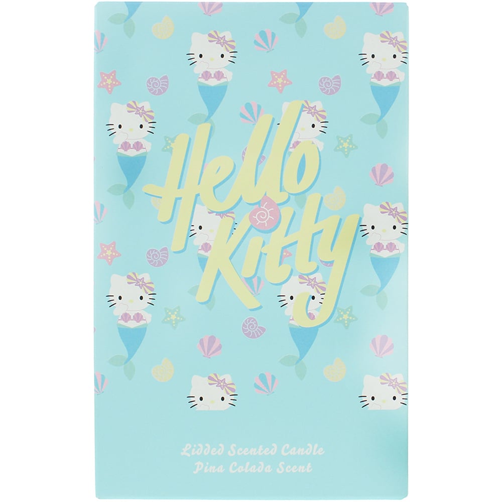 Hello Kitty Seasons Summer Pina Colada Candle with 3D Silicone Lid 206g Image 3