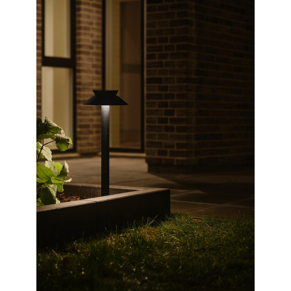 Nordlux Justina Black Solar Garden Light Image 4