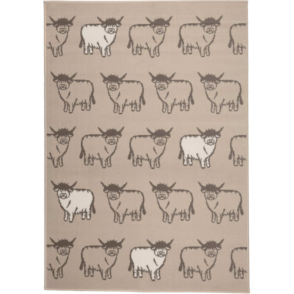 Homemaker Maestro Highland Herd Rug 120 x 170cm Image 2