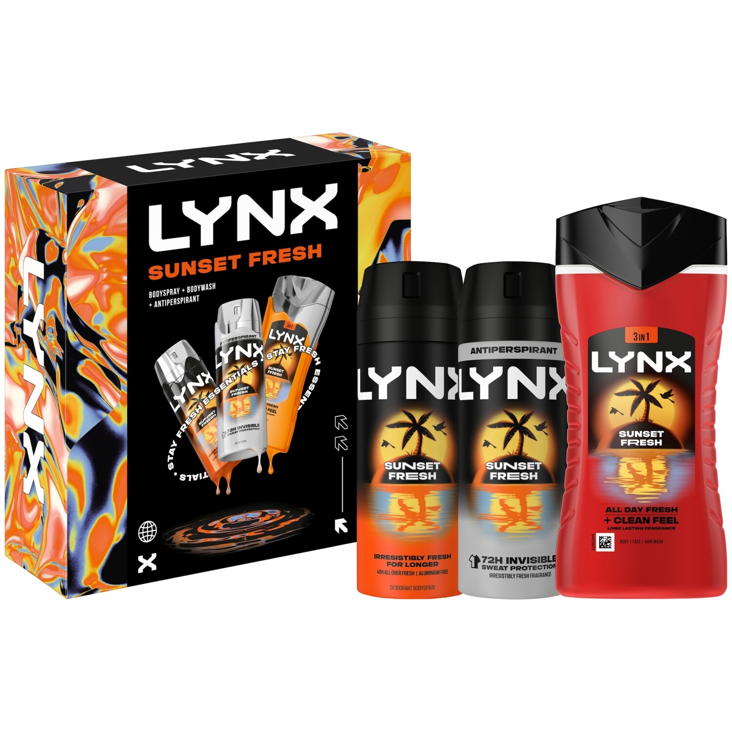 Lynx Sunset Fresh Trio Gift Set Image 3