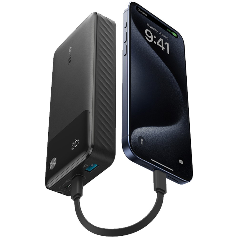 Anker Black PD Power Bank 30W 20000mAh Image 2
