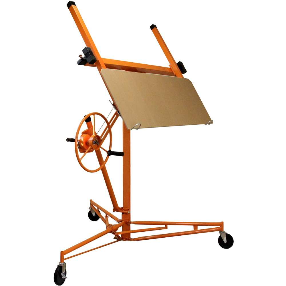 MonsterShop 11ft Plasterboard Lifter Hoist and Trolley 1000kg Image 3
