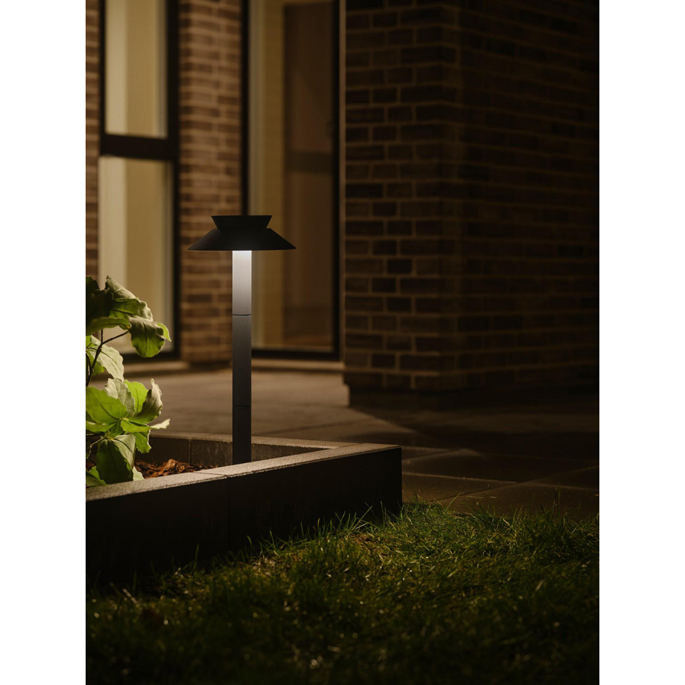 Nordlux Justina Anthracite Solar Garden Light Image 4