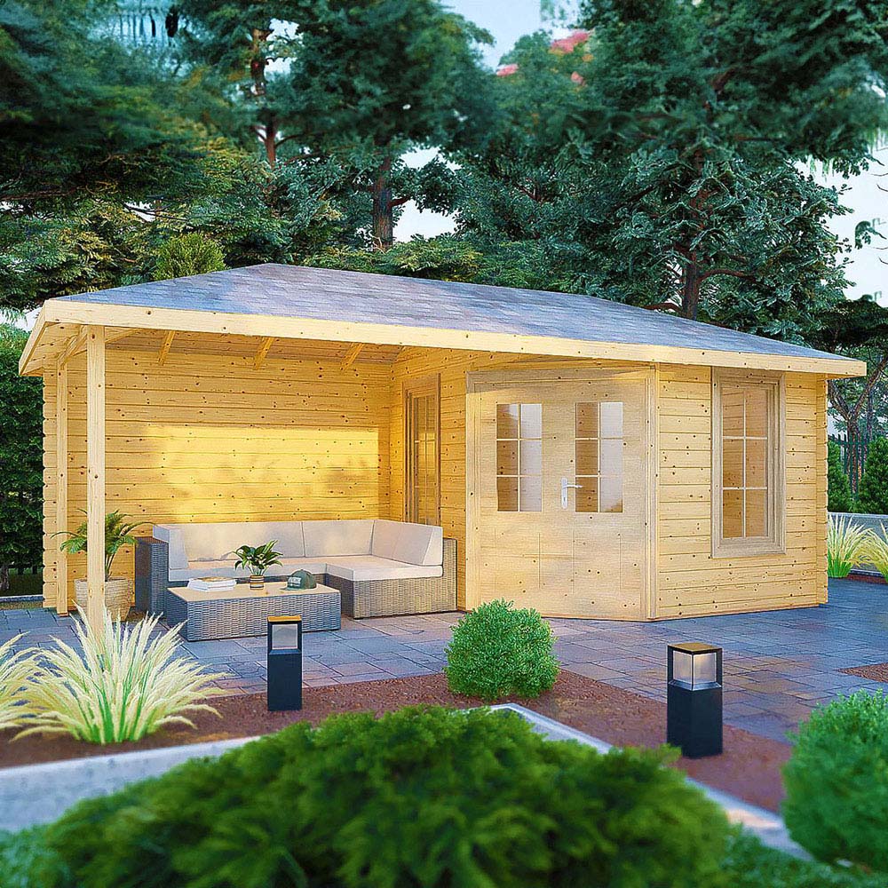 Shire Amarrillo 20 x 10ft Log Cabin Image 2