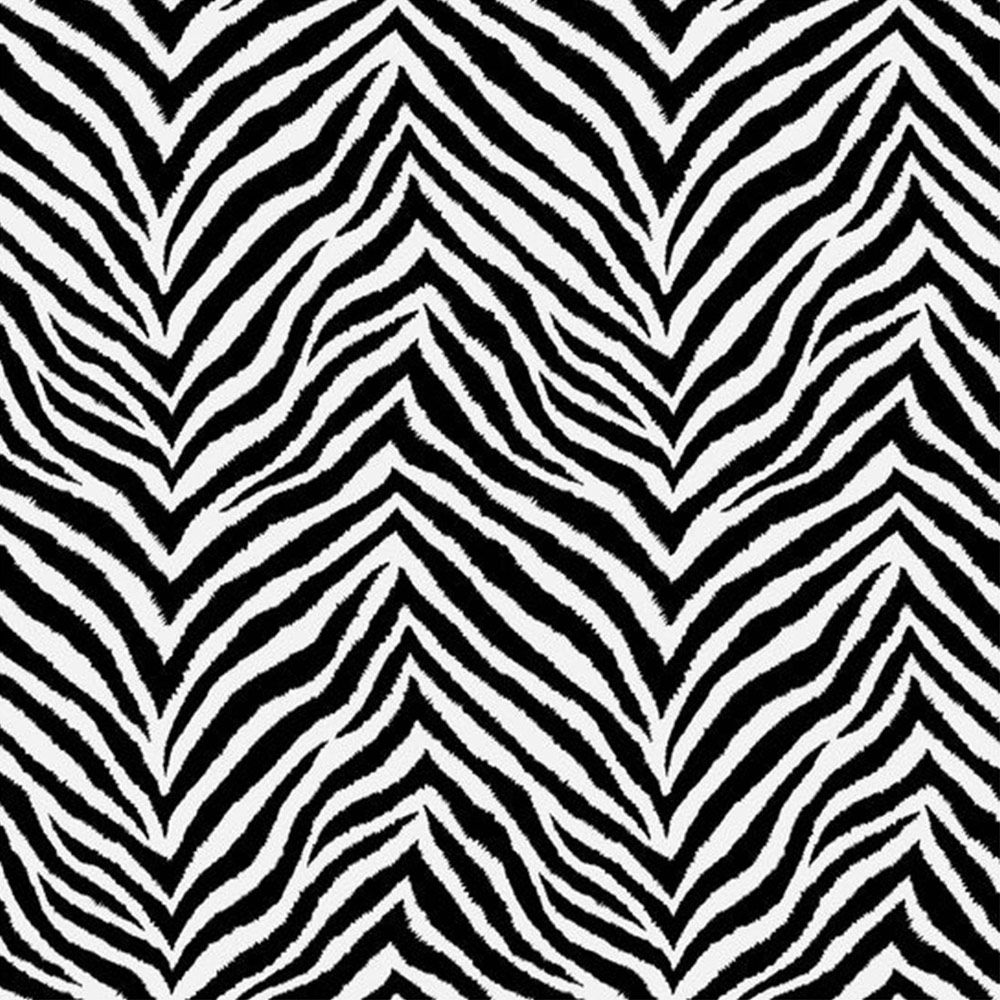 Bobbi Beck Eco Luxury Zebra Print Black Wallpaper Image