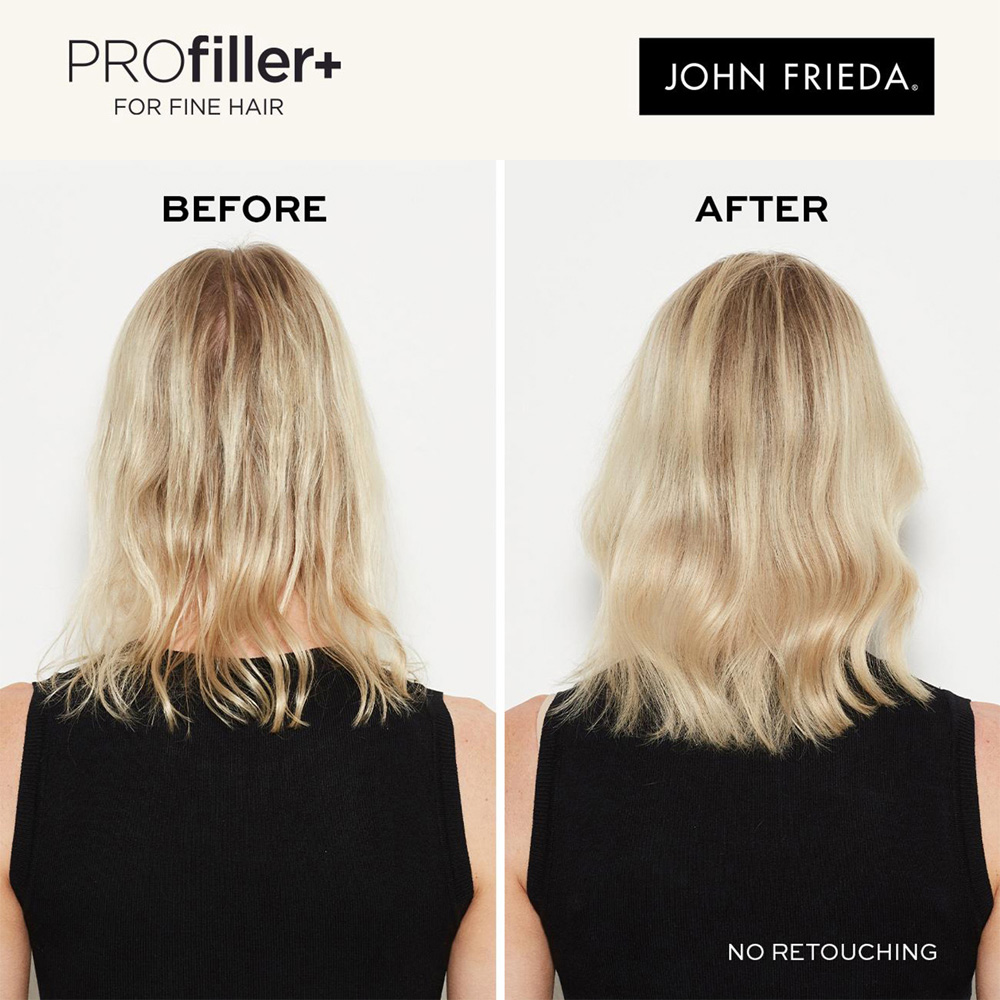 John Frieda Pro Filler+ Fine Hair Volume Shampoo and Conditioner Duo 500ml 3 Pack Image 6