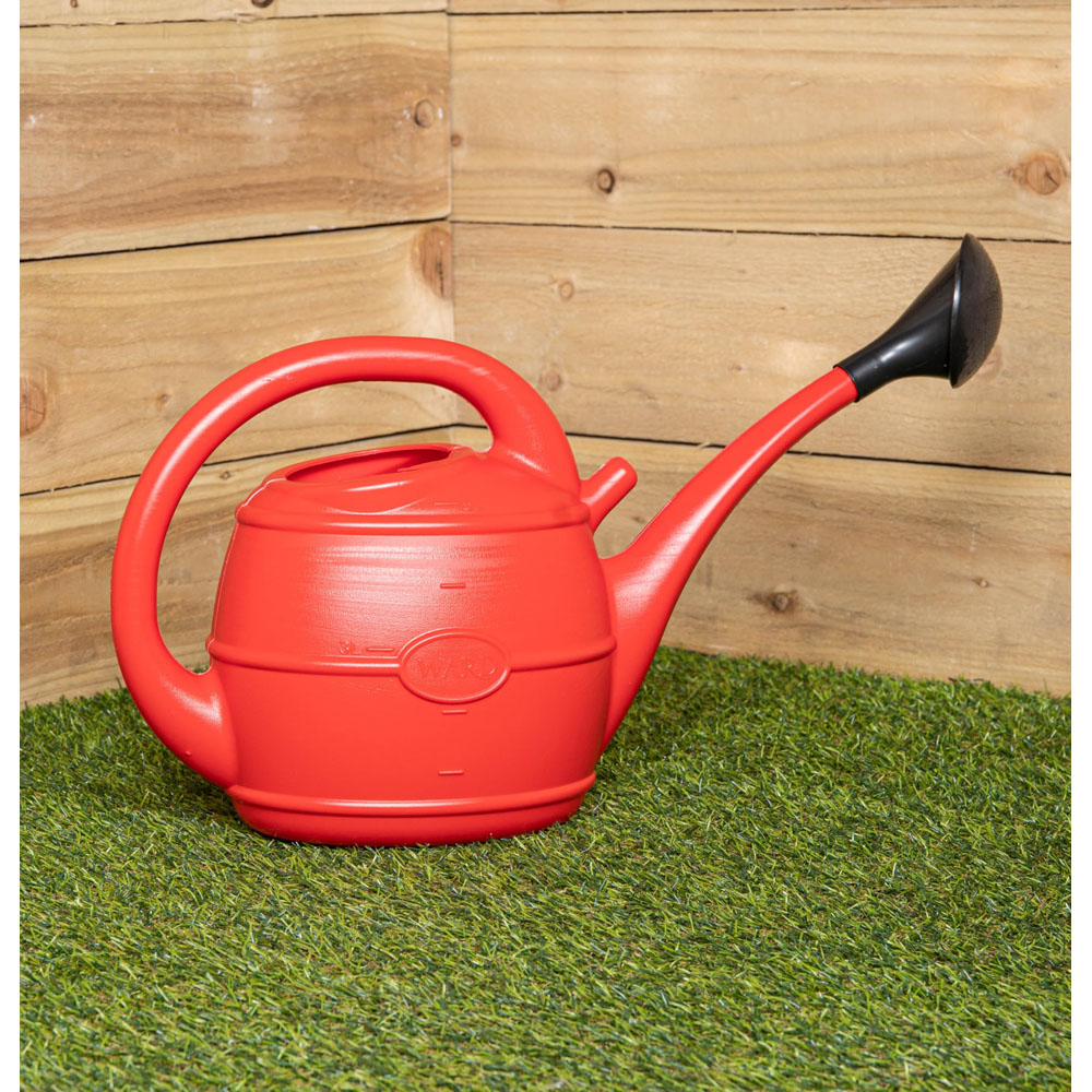 Samuel Alexander 5L Red Ward Garden Watering Can with Rose Image 9