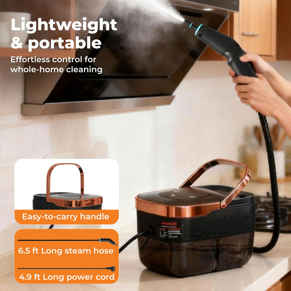 Spector SM2004-BK-UK Multipurpose Portable Steam Cleaner with Tools 1500W Image 7