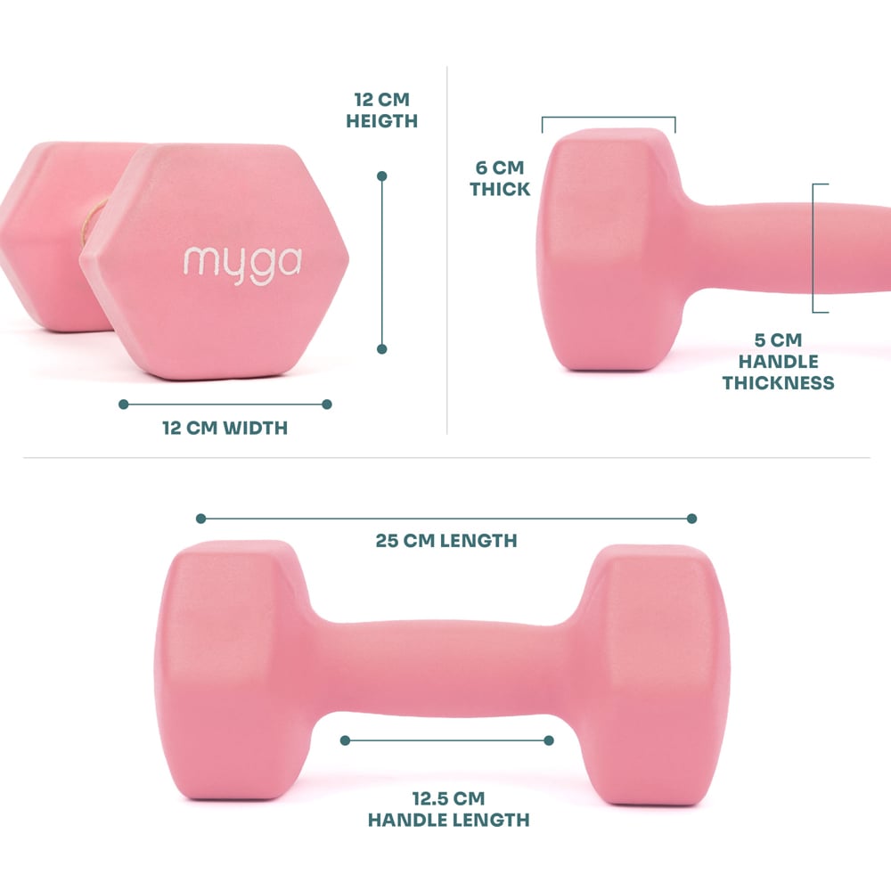 Myga Dumbbell 7kg 2 Pack Image 3