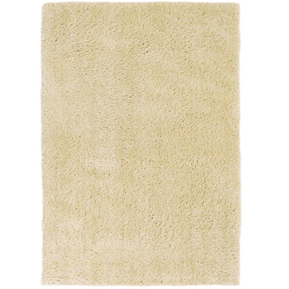 Homemaker Honey Snug Plain Shaggy Rug 160 x 230cm Image 1