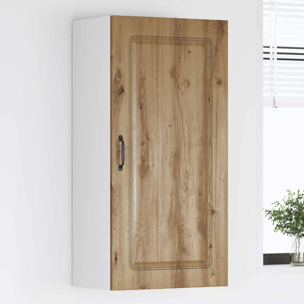 vidaXL Single Door Artisan Oak Kitchen Wall Cabinet Image 1