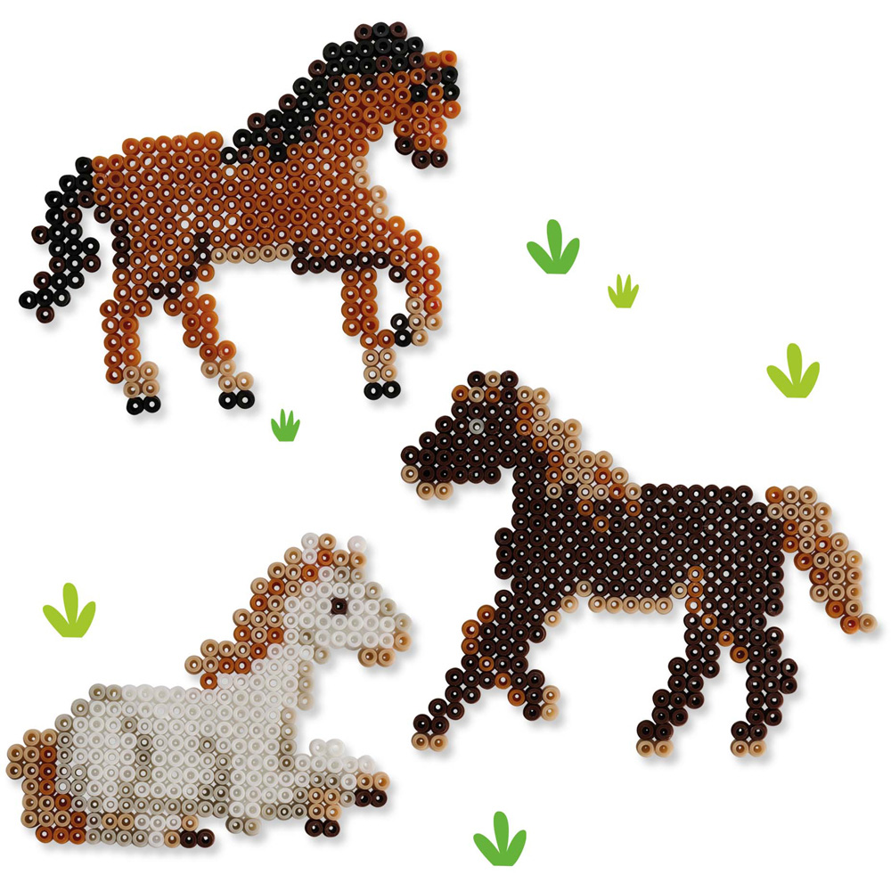 SES Creative Beedz Wild Horses Iron On Beads Kit 2100 Piece Image 4
