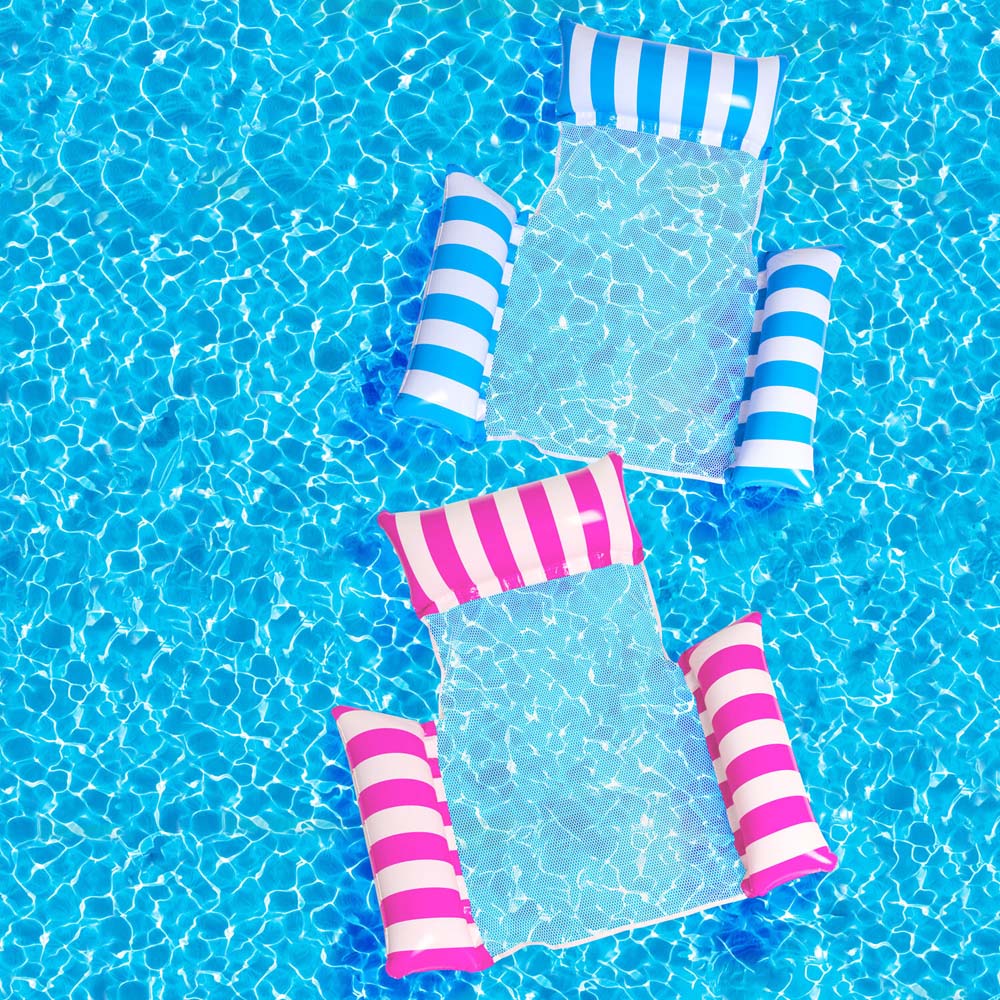 Pack of 2 Mesh Loungers Image 2