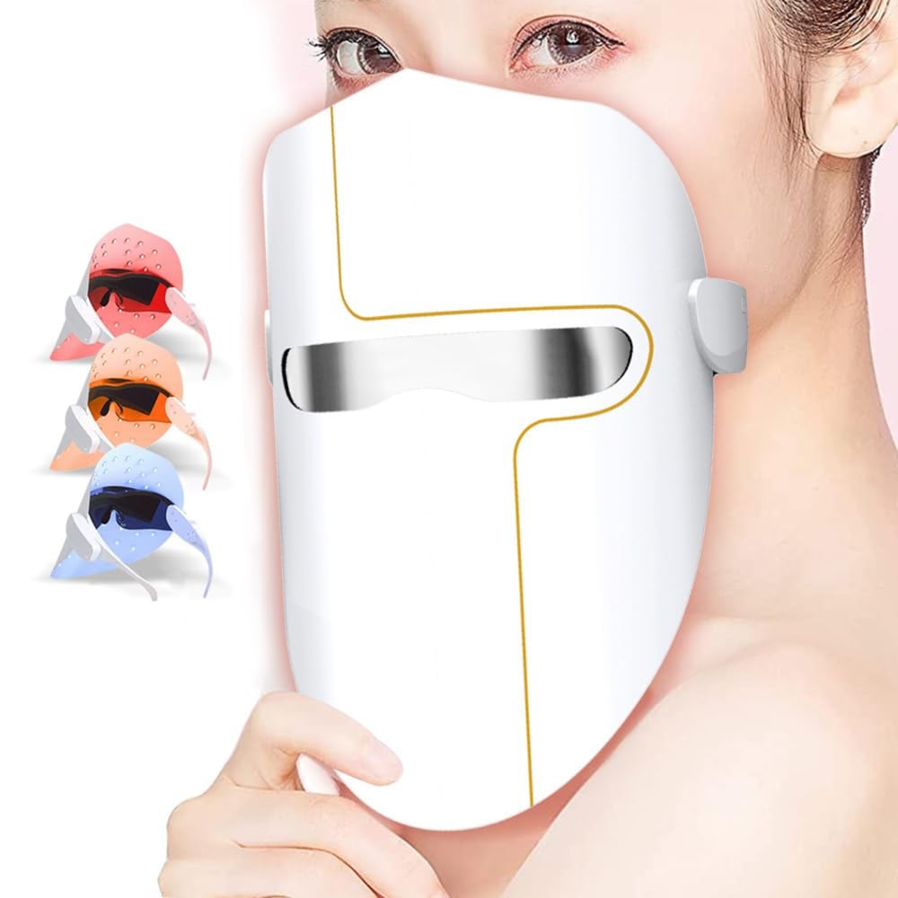 Alivio 7 Colour LED Therapy Beauty Mask with Protective Eye Mask Image 2