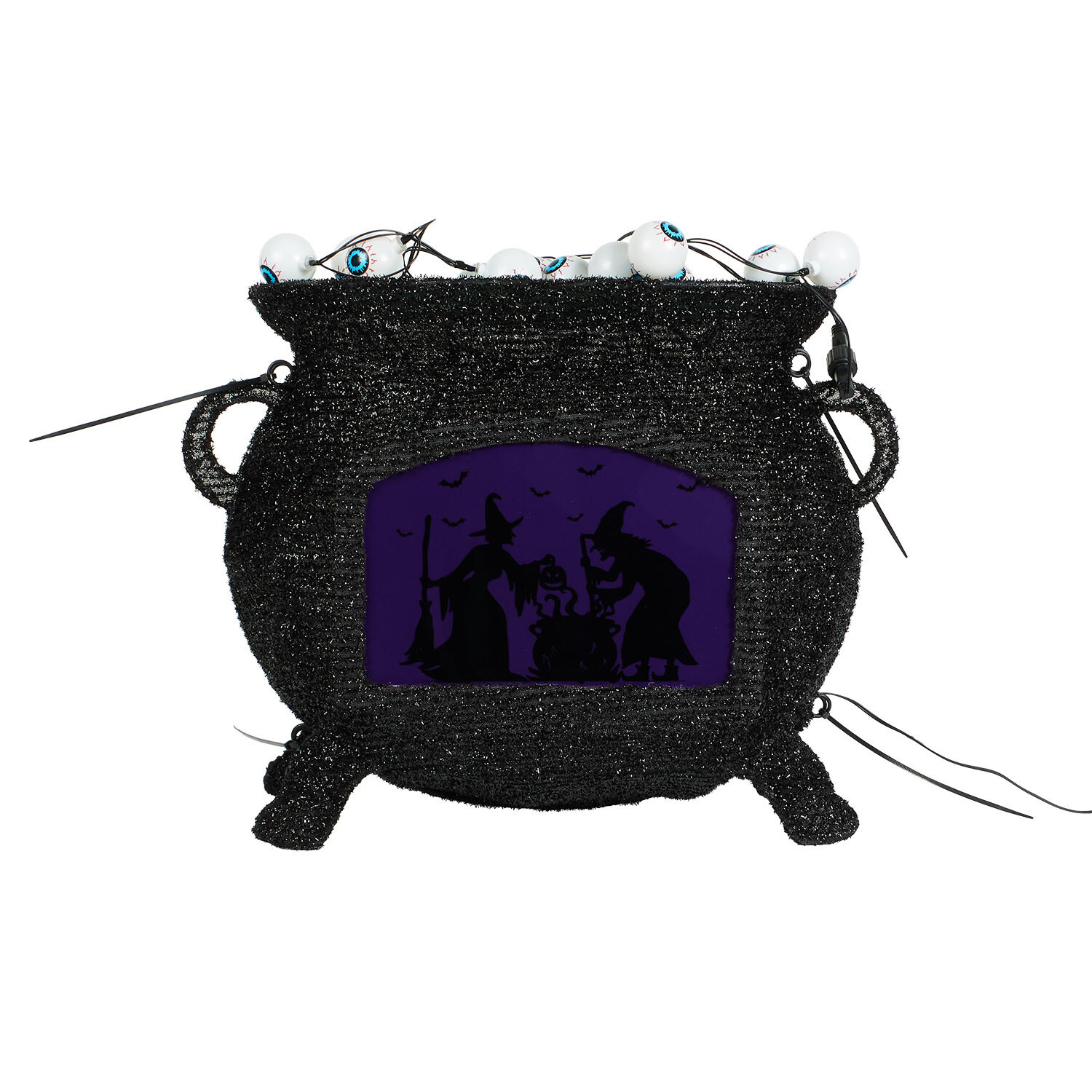 Light Up Witches Cauldron Black Image 4