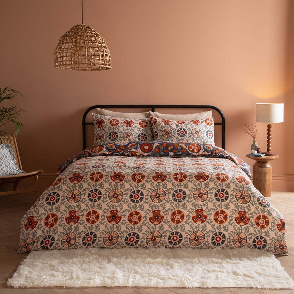 Furn Single Kinfolk Printed Reversible Duvet Set Image 2