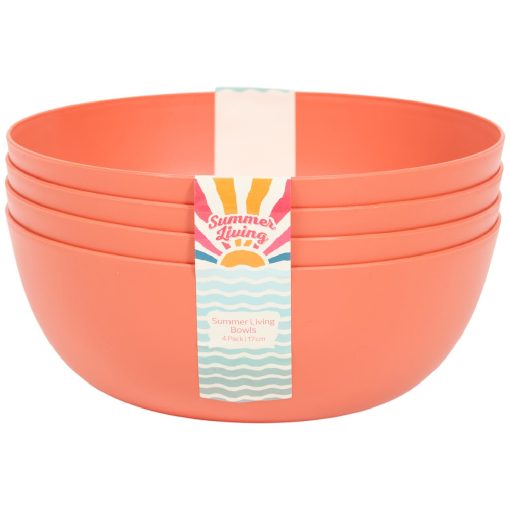 Pack of 4 Summer Picnic Bowls Image 8