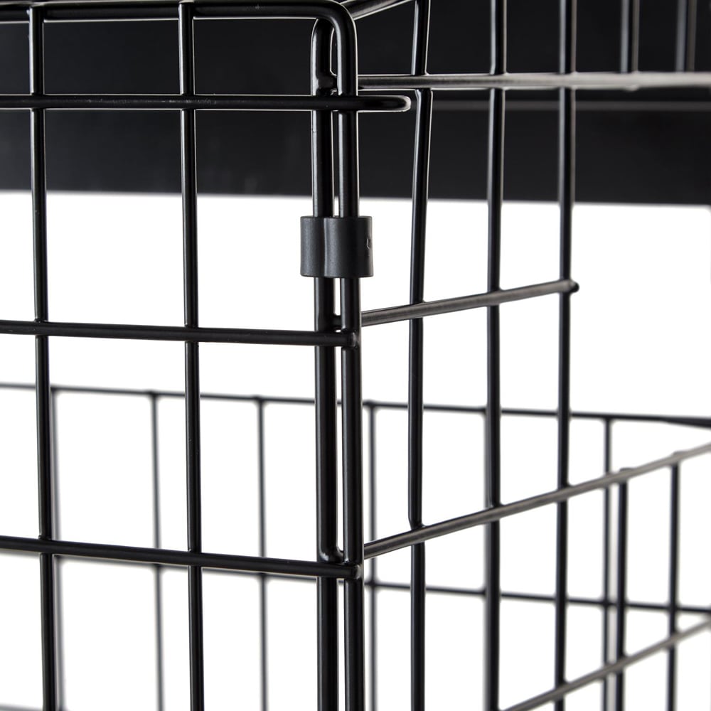 House of Home Black Easy Access Letterbox Cage Image 7