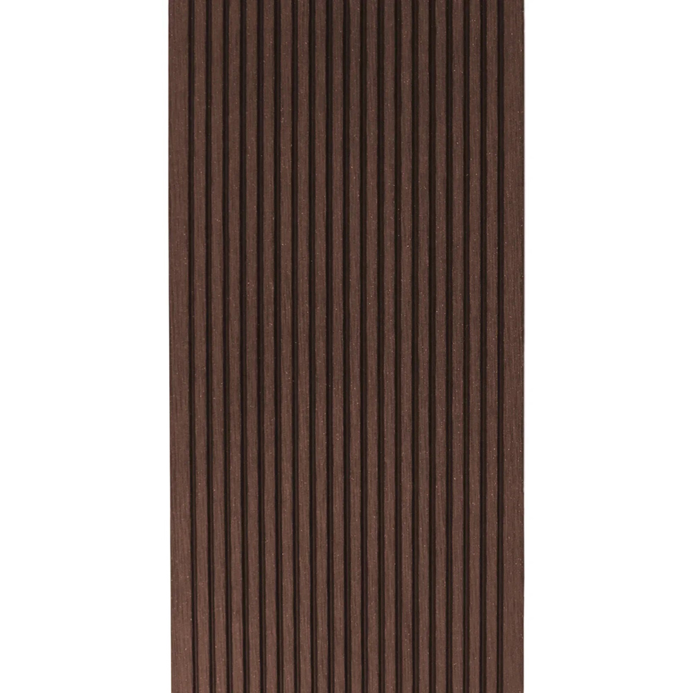 MonsterShop Conker Brown Composite Decking Board 7 Pack Image 2