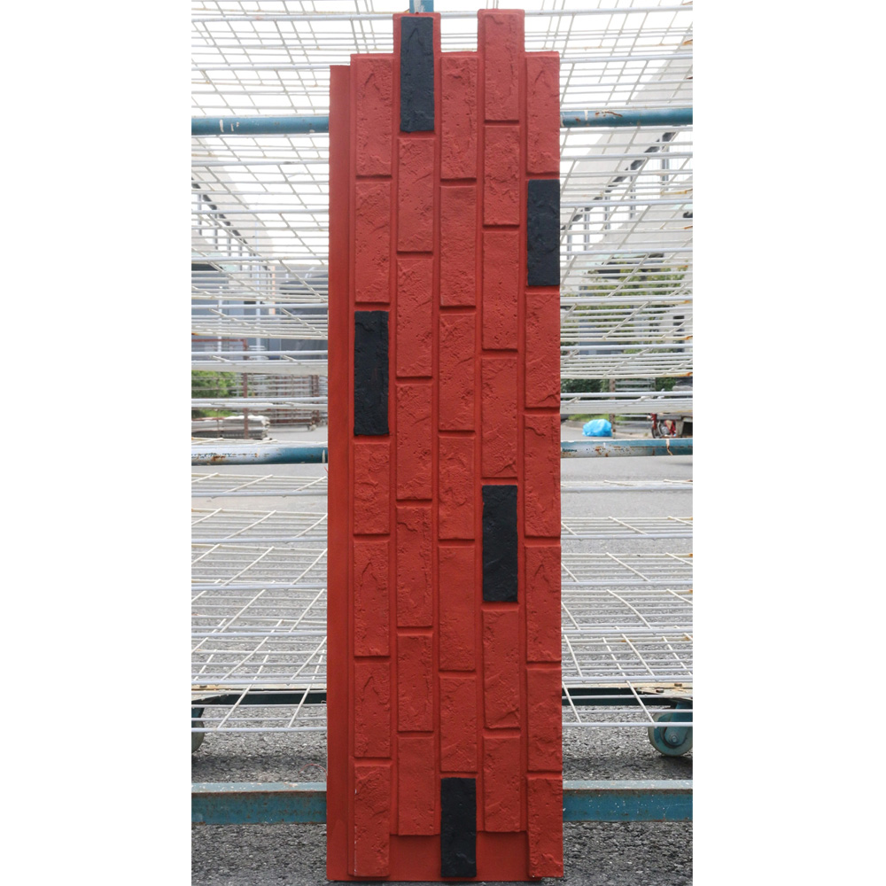 Britwall Red Brick Pattern Hard PU Wall Panel 1160 x 300 x 25mm 2 Pack Image 6