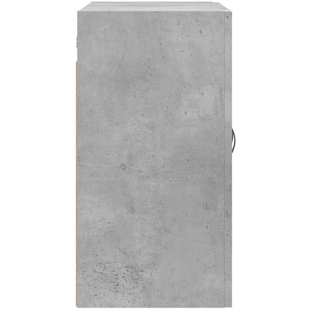 vidaXL 2 Door Concrete Grey Wall Cabinet Image 7