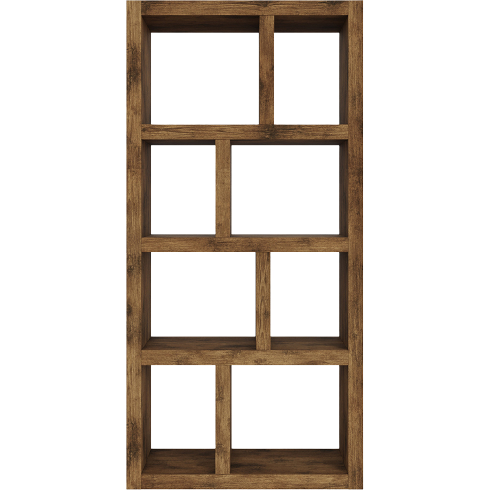 GFW Jakarta Multi Shelf Mango Yellow Tall Open Bookshelf Image 3