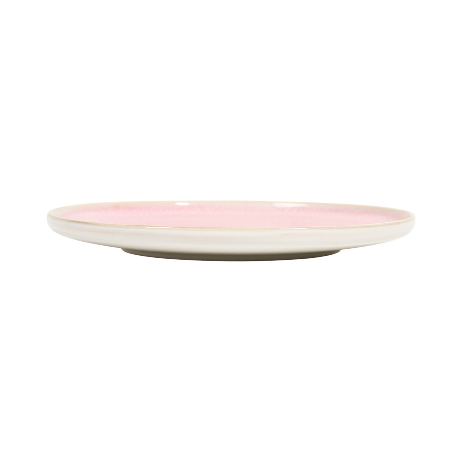 Reactive Glaze Plate Pink Dinner Plate Image 4