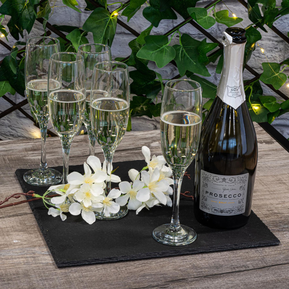 LAV Venue 12 Piece Clear Stemware Glass Set Image 2