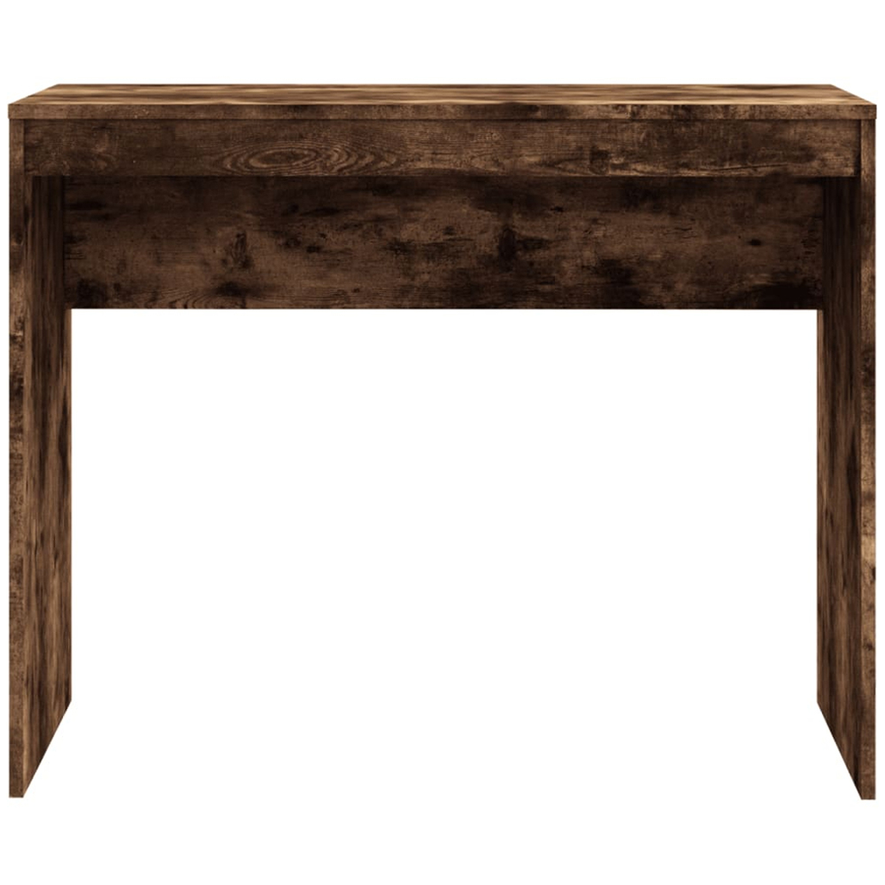vidaXL Computer Desk Smoked Oak Image 4