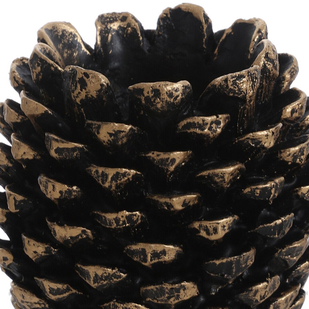 Pinecone Tealight Holder - Brown Image 2