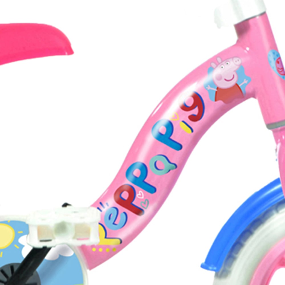 Dino Bikes Peppa Pig 10 inch Kids Bicycle Image 3